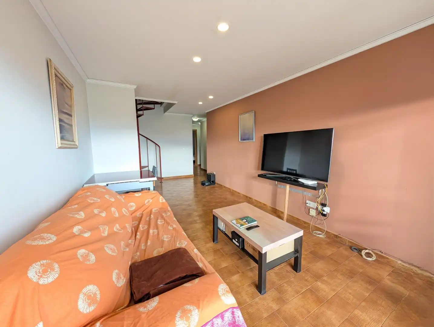 Sala de estar de Ático en venta en Gandia con Terraza, Trastero y Balcón
