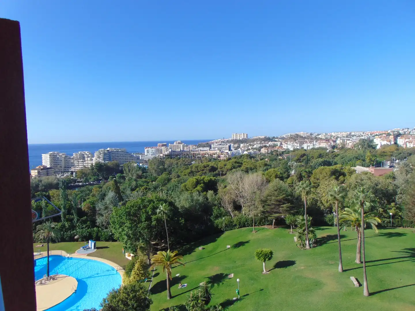 Garden of Study for sale in Benalmádena  with Air Conditioner, Terrace and Furnished