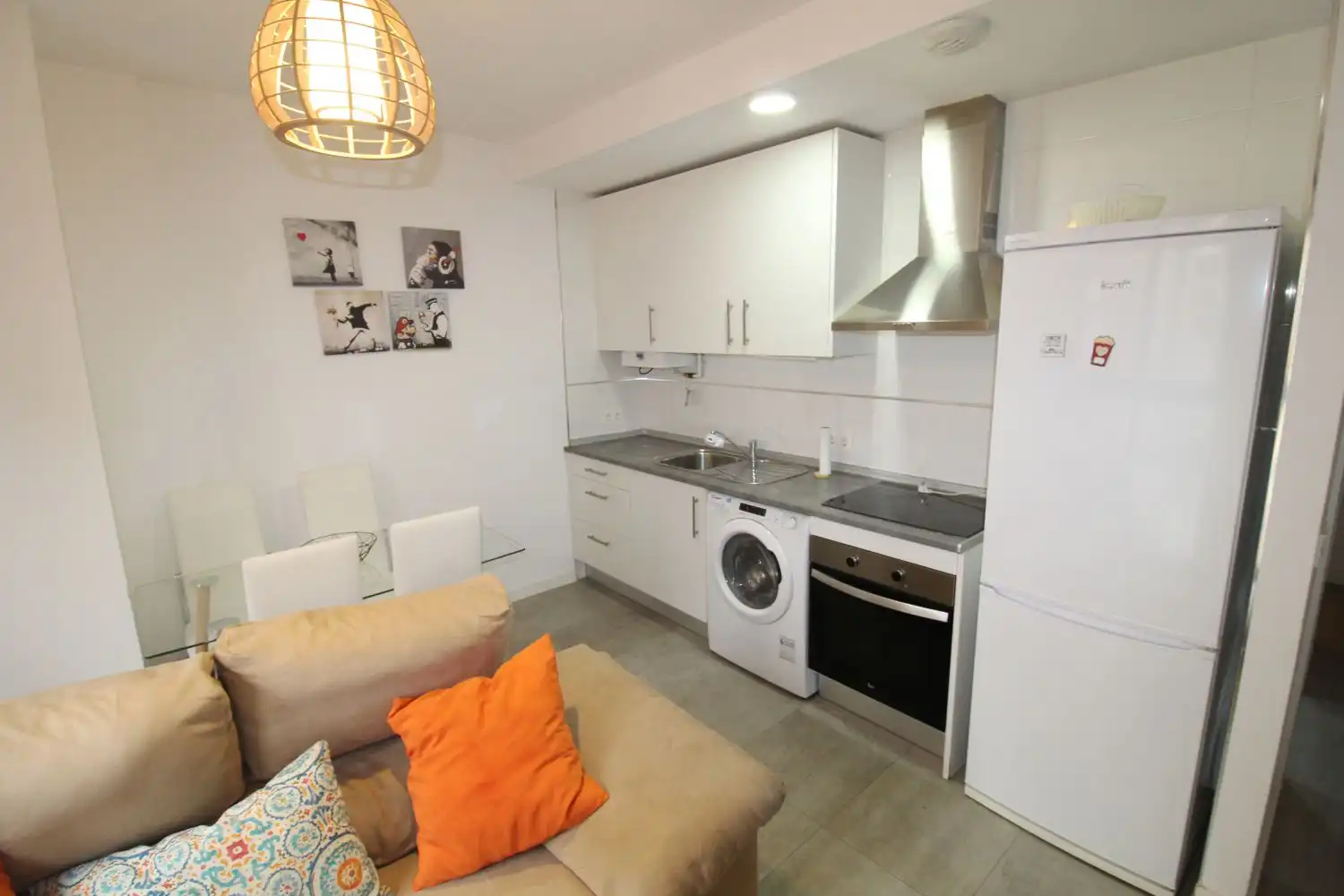 Cuina de Apartament de lloguer en El Perchel