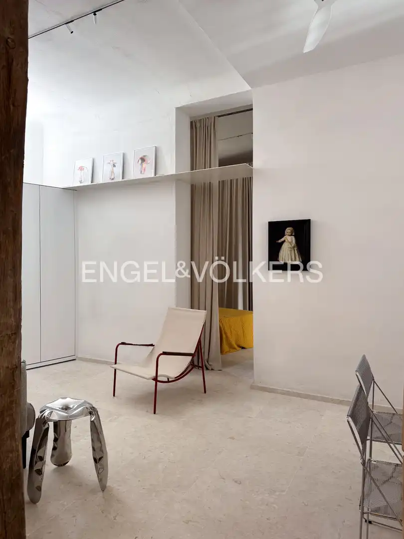 Living room of Apartments for rent in Madrid  with Heating, Furnished and Pets allowed