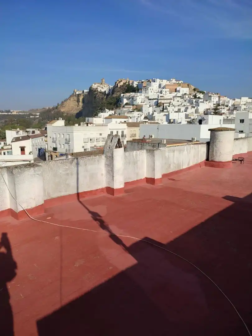Vista exterior de Pis en venda en Arcos de la Frontera amb Terrassa i Traster