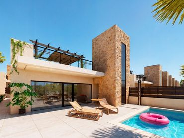 Chalet con piscina en venta en La Pinilla - Las Palas