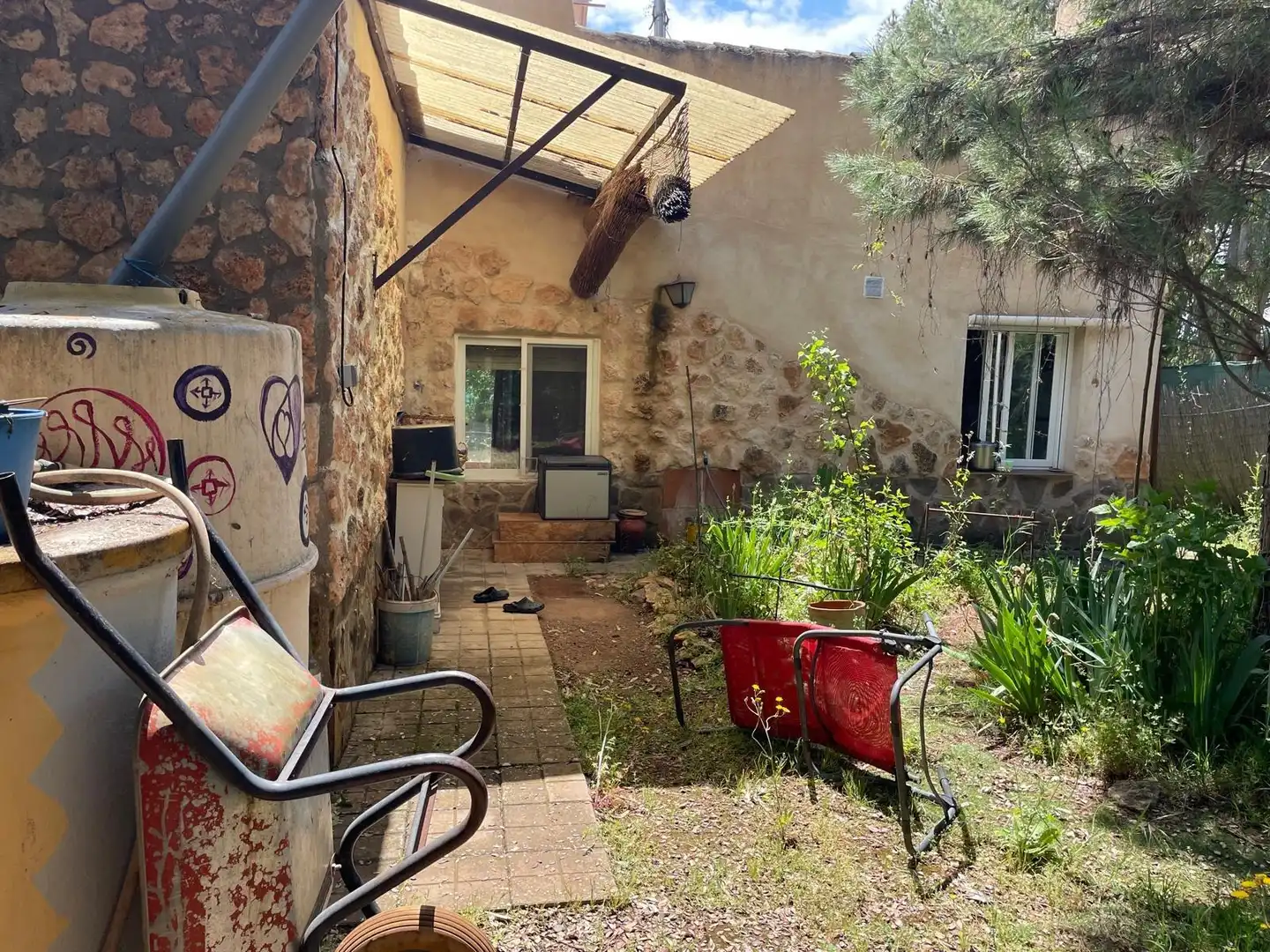Jardí de Finca rústica en venda en Carrión de Calatrava amb Calefacció, Terrassa i Traster