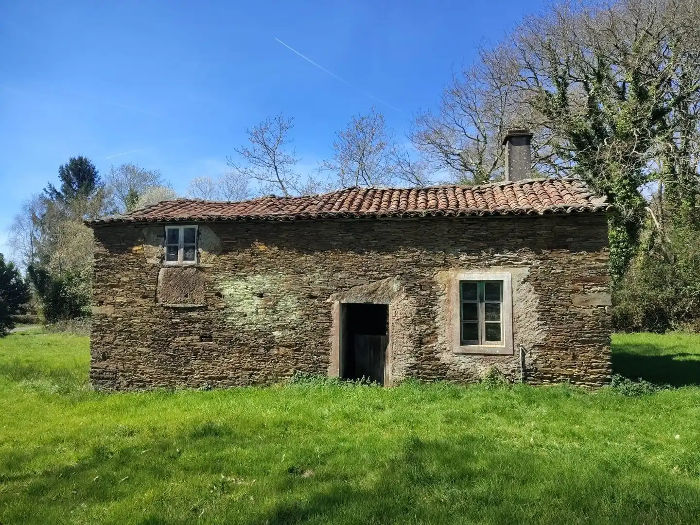 Vista exterior de Finca rústica en venda en Arzúa