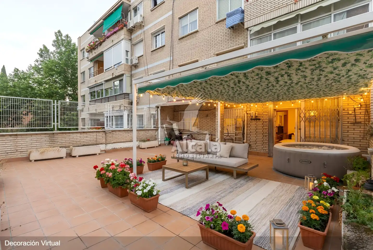 Terrasse von Wohnung zum Verkauf in Alcalá de Henares mit Heizung und Terrasse