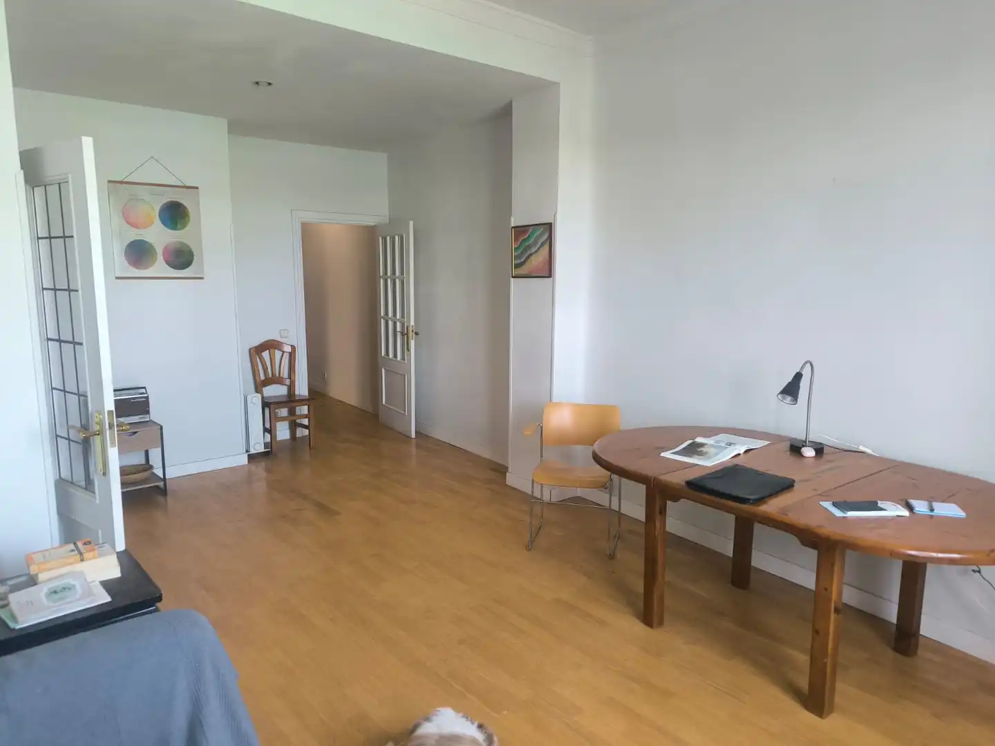 Sala d'estar de Pis de lloguer en Madrid amb Aire condicionat, Calefacció i Parquet