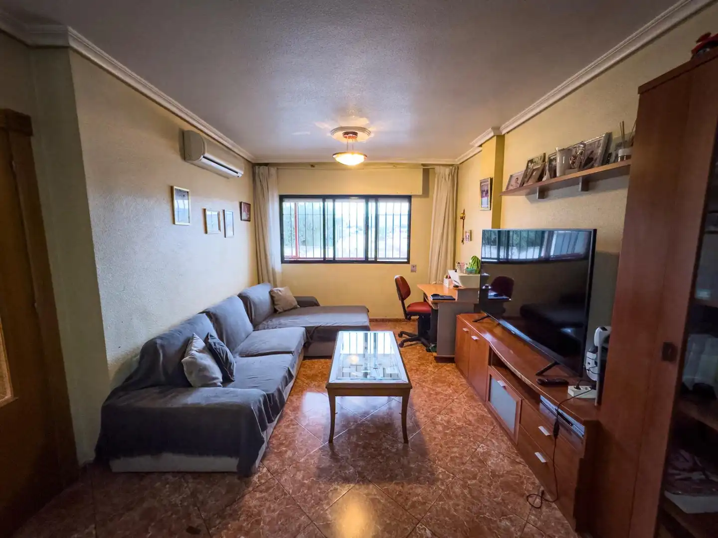 Living room of Detached homes for sale in  Murcia Capital  with Air Conditioner, Terrace and Storage room