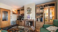 Living room of Single-family semi-detached for sale in  Madrid Capital  with Heating, Private garden and Parquet flooring