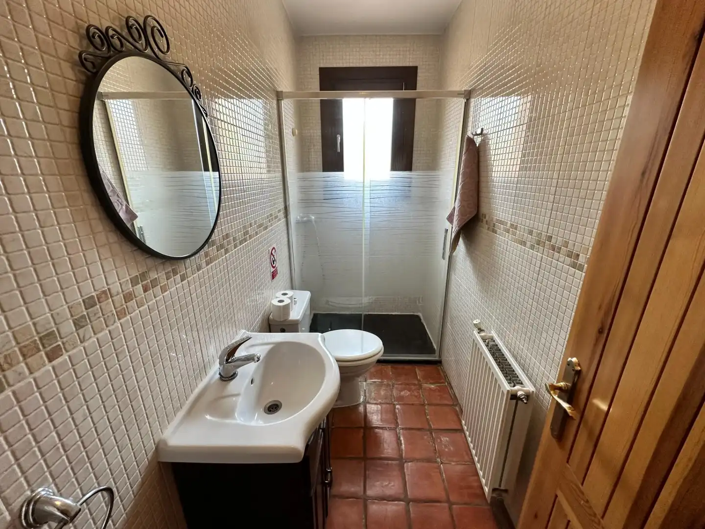Baño de Casa o chalet en venta en Villalba de la Sierra con Aire acondicionado, Calefacción y Terraza