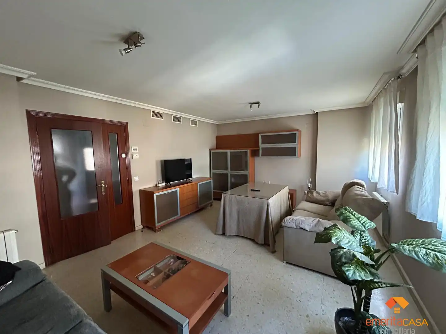 Living room of Flat for sale in Mérida  with Air Conditioner, Heating and Balcony