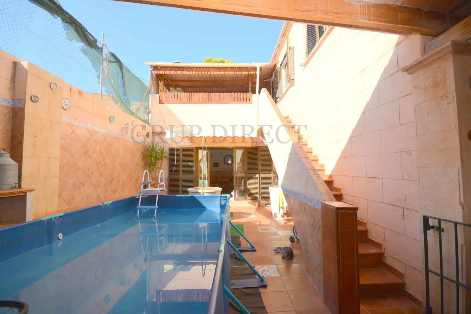 Piscina de Casa o xalet en venda en  Palma de Mallorca amb Calefacció, Jardí privat i Terrassa
