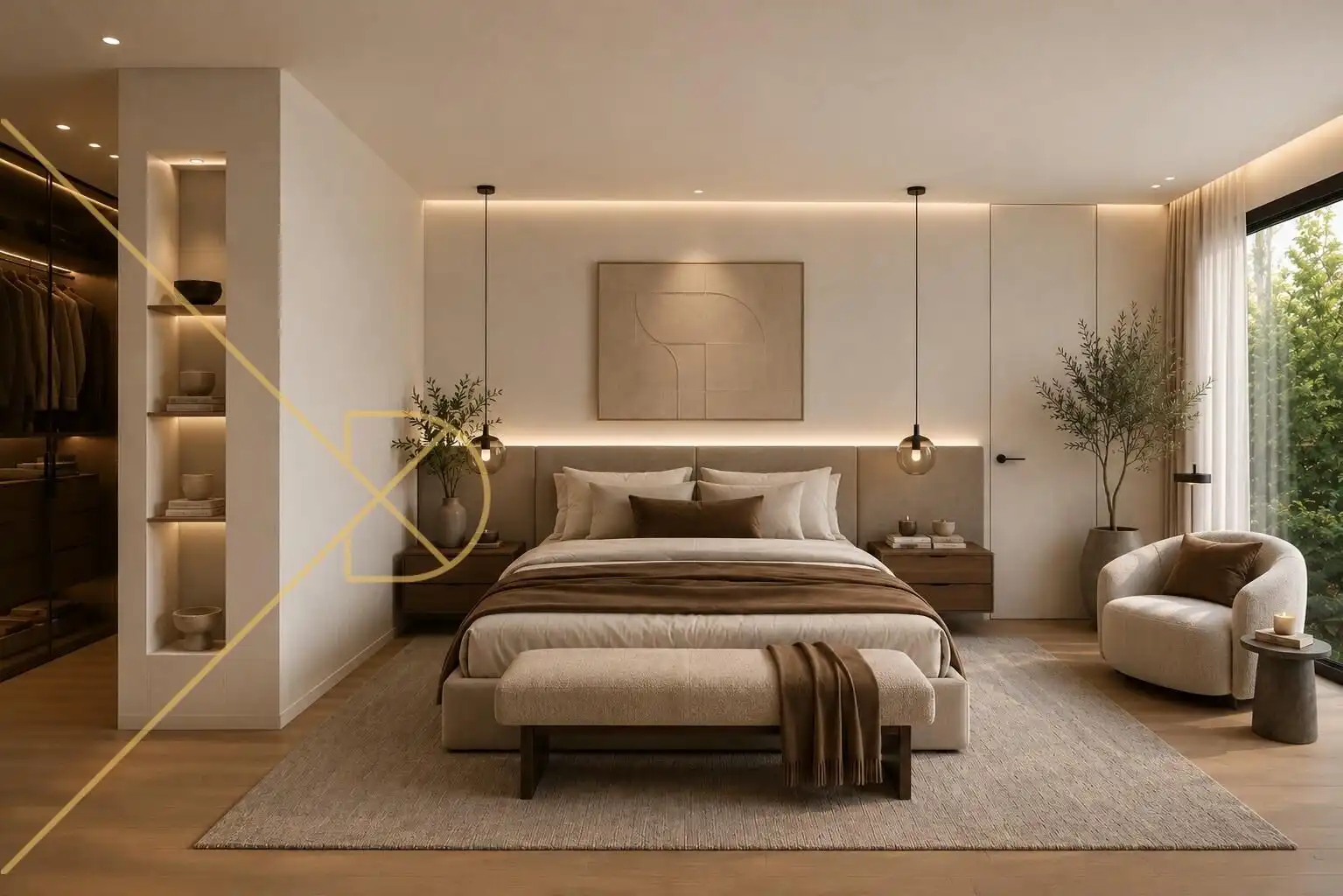Habitación de Casa o chalet en venta en Esplugues de Llobregat con Aire acondicionado, Calefacción y Jardín privado