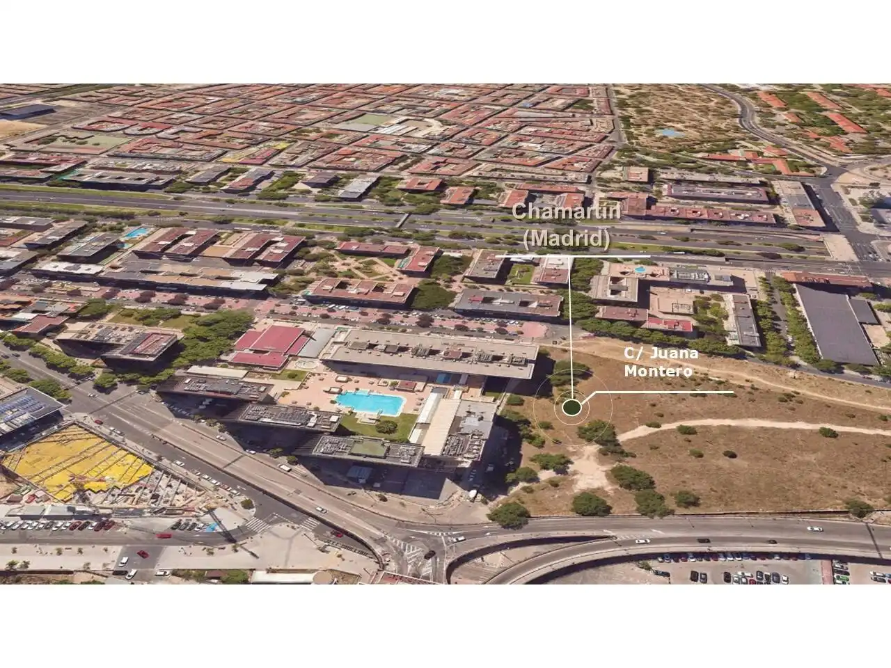 Exterior view of Land for sale in Madrid