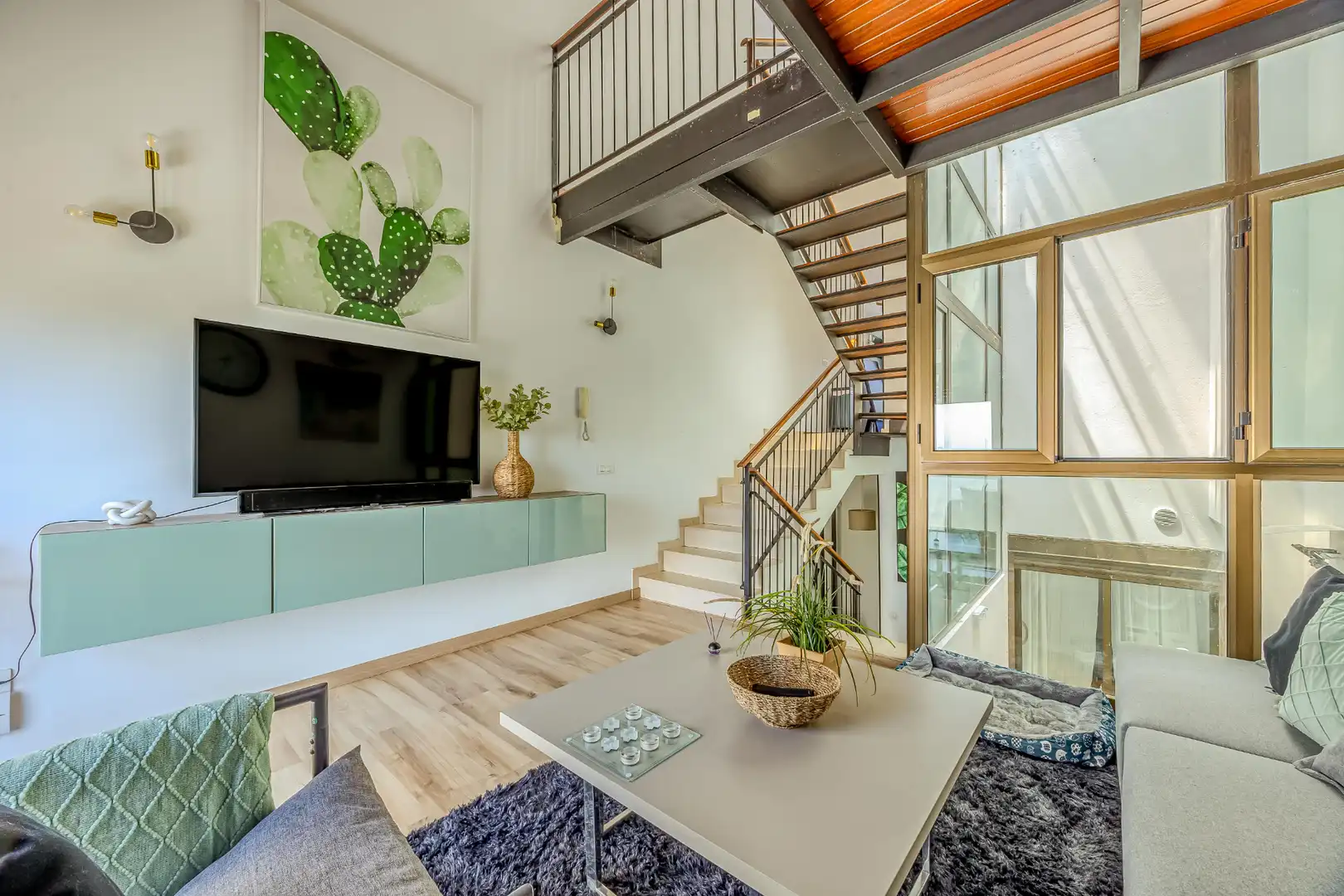 Living room of Detached homes for sale in Teror  with Air Conditioner, Heating and Private garden