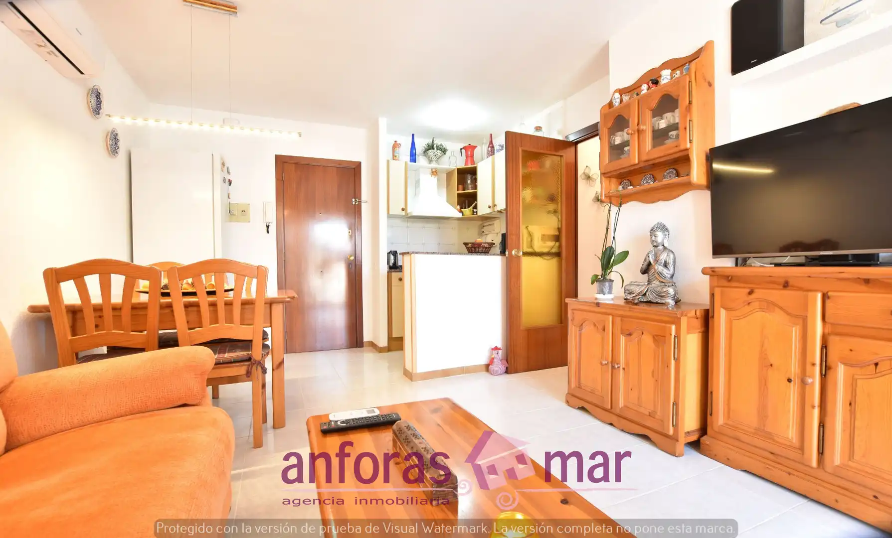 Living room of Flat for sale in Torredembarra  with Air Conditioner, Heating and Terrace