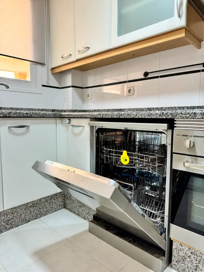 Cocina de Piso de alquiler en Bétera con Aire acondicionado, Calefacción y Jardín privado