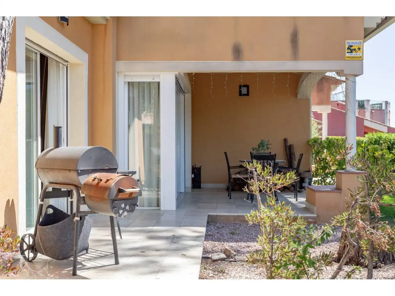 Terraza de Casa o chalet en venta en Mont-roig del Camp con Aire acondicionado, Calefacción y Jardín privado