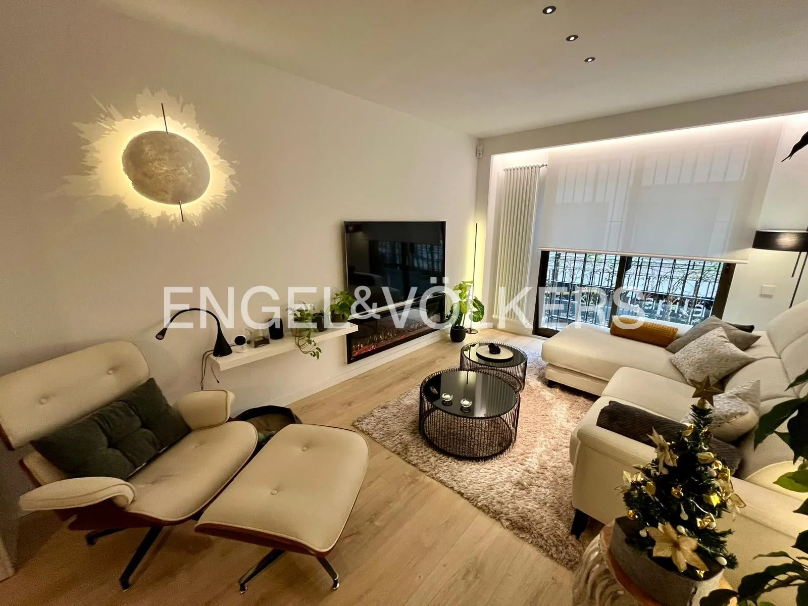 Sala d'estar de Pis en venda en  Valencia Capital amb Aire condicionat, Calefacció i Moblat