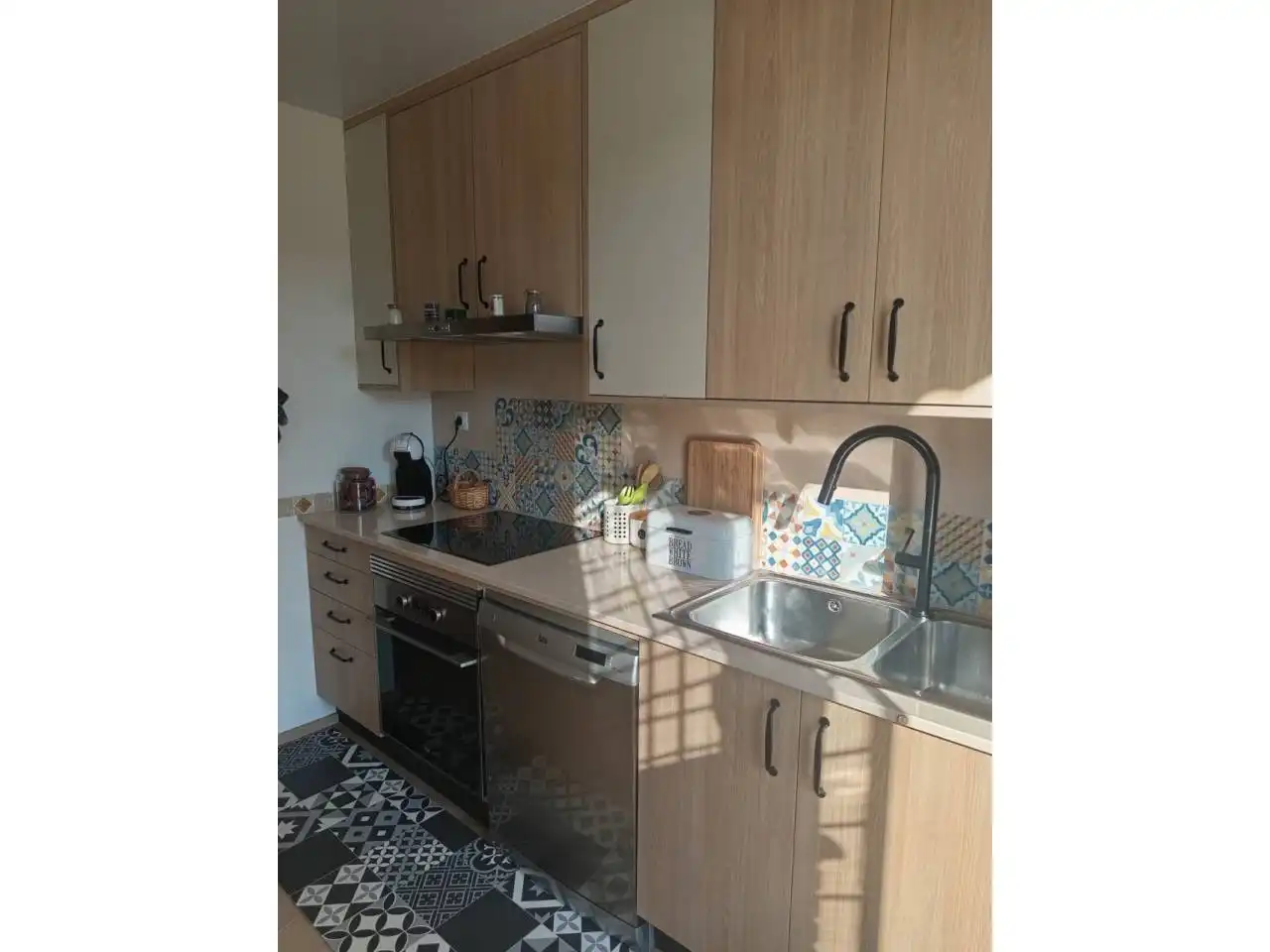 Kitchen of Flat for sale in La Roca del Vallès  with Air Conditioner, Heating and Private garden
