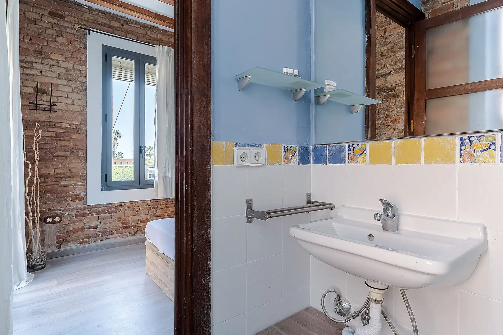 Bathroom of Apartments for sale in Barcelona  with Air Conditioner, Furnished and Washing machine
