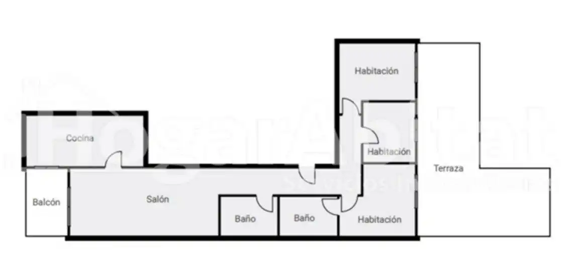 Wohnung zum Verkauf in Massanassa mit Klimaanlage, Heizung und Terrasse