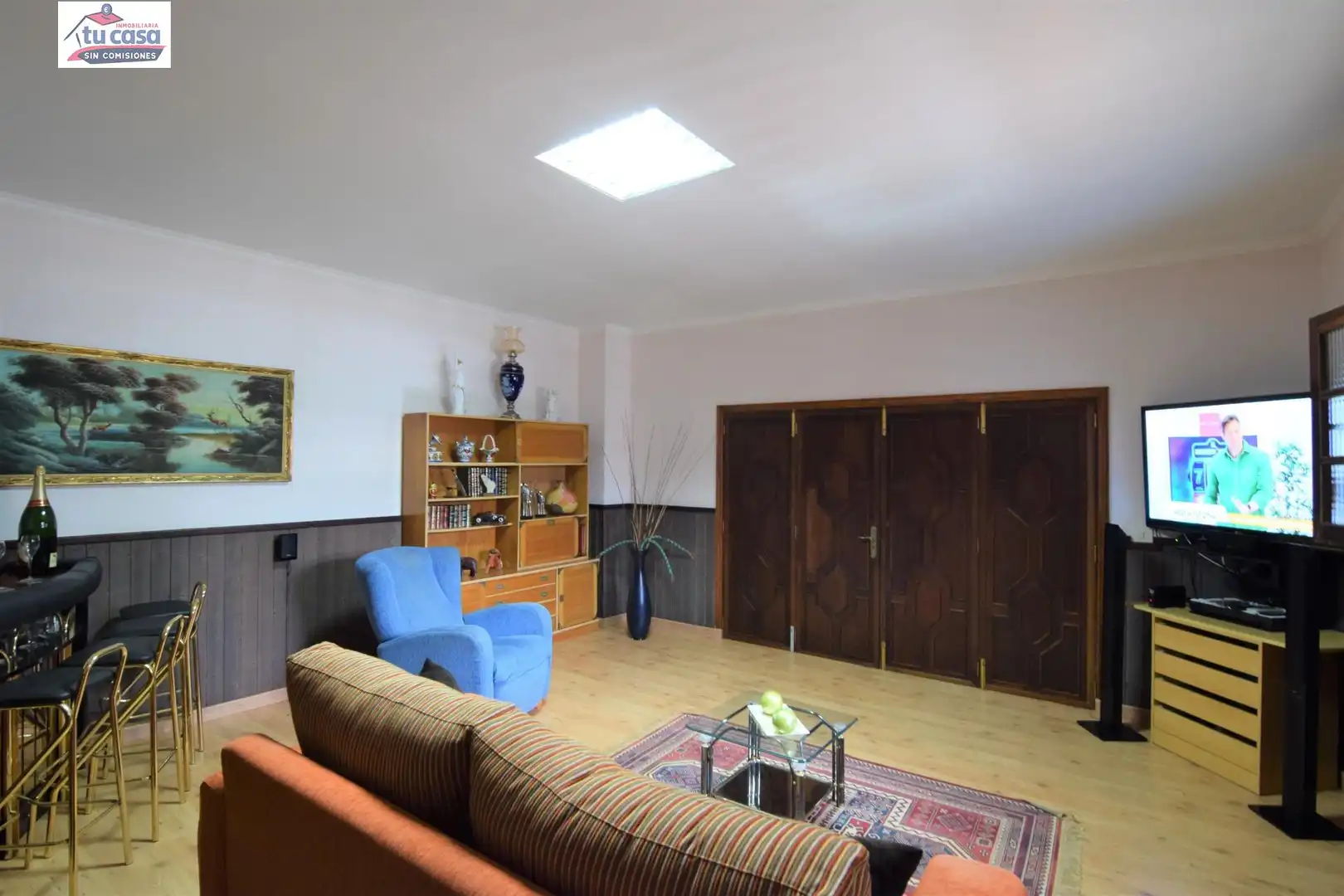 Living room of Houses for sale in Santa María de Guía de Gran Canaria  with Air Conditioner, Heating and Private garden