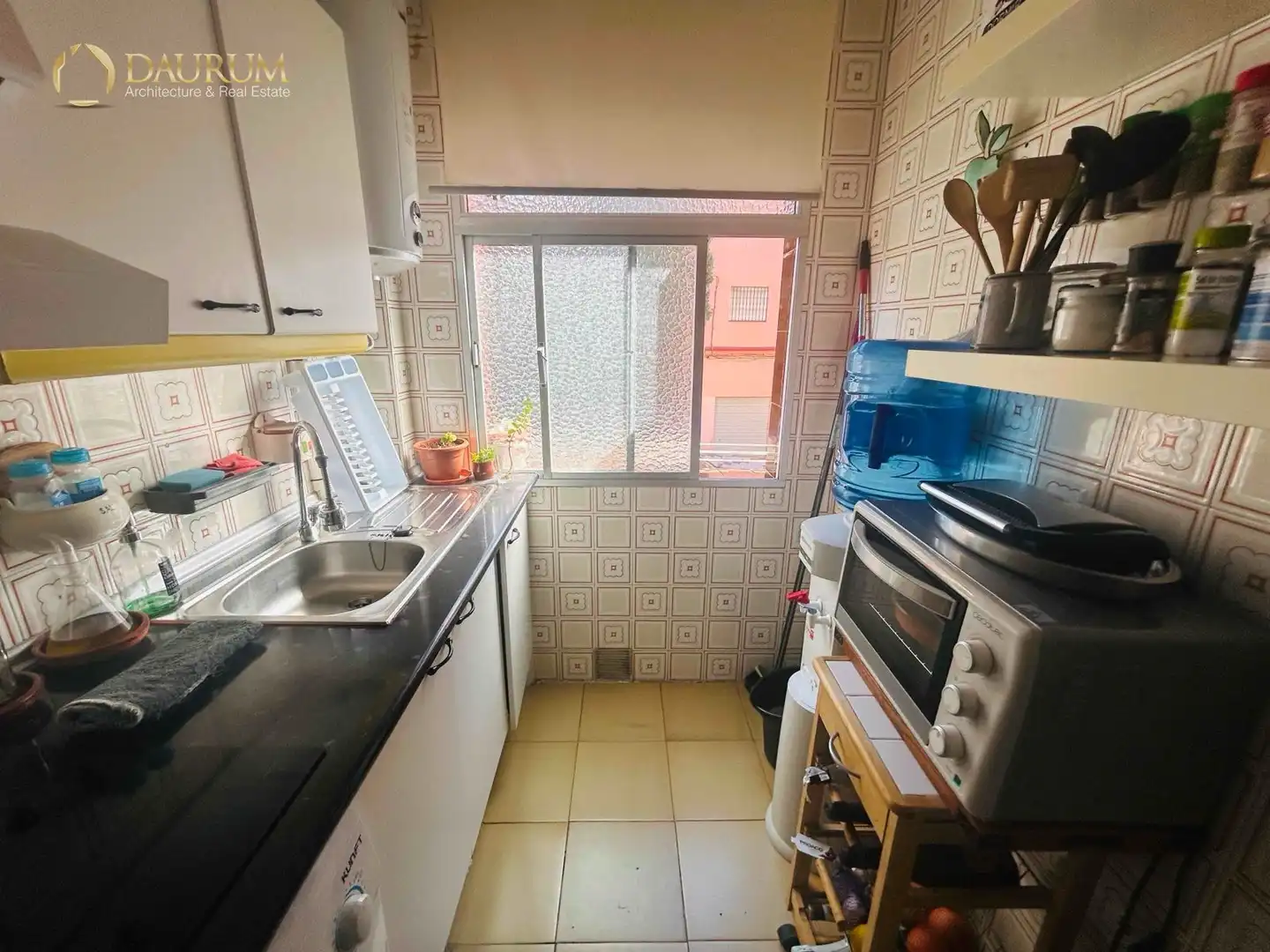 Kitchen of Flat for sale in Málaga  with Air Conditioner, Heating and Furnished