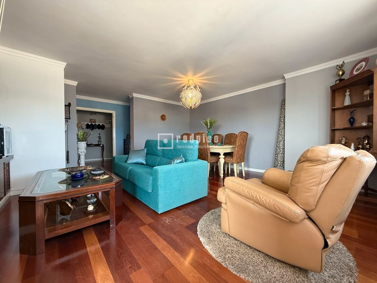 Living room of Flat for sale in Málaga Capital  with Terrace and Swimming Pool
