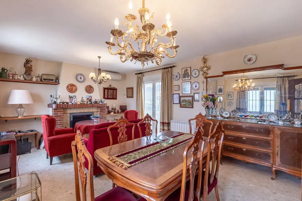Comedor de Casa o chalet en venta en Villa de Otura con Jardín privado y Piscina