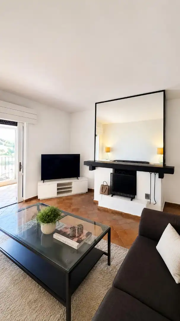 Sala d'estar de Pis en venda en Marbella amb Aire condicionat, Calefacció i Terrassa
