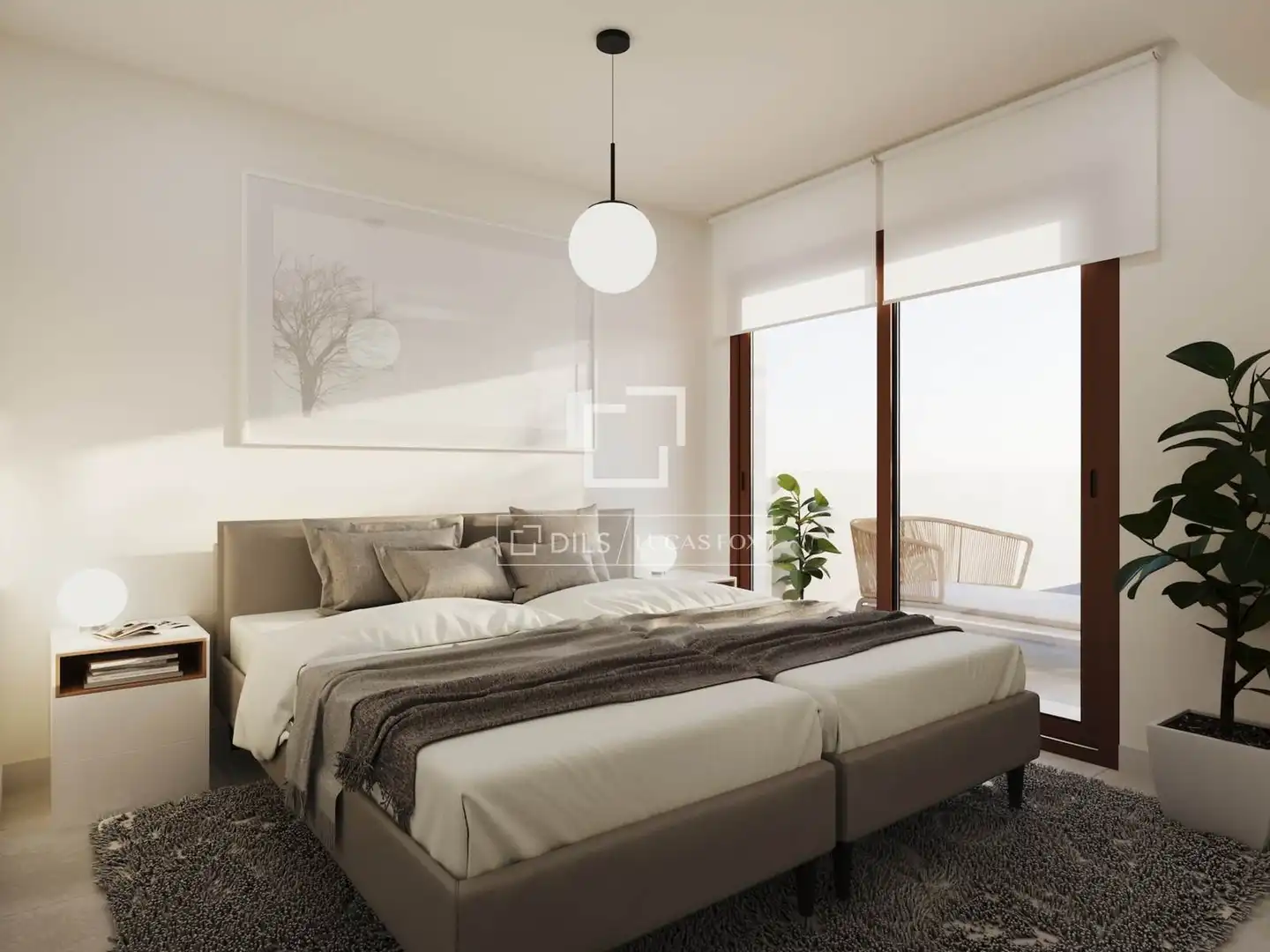 Bedroom of Flat for sale in Capdepera  with Air Conditioner, Heating and Terrace