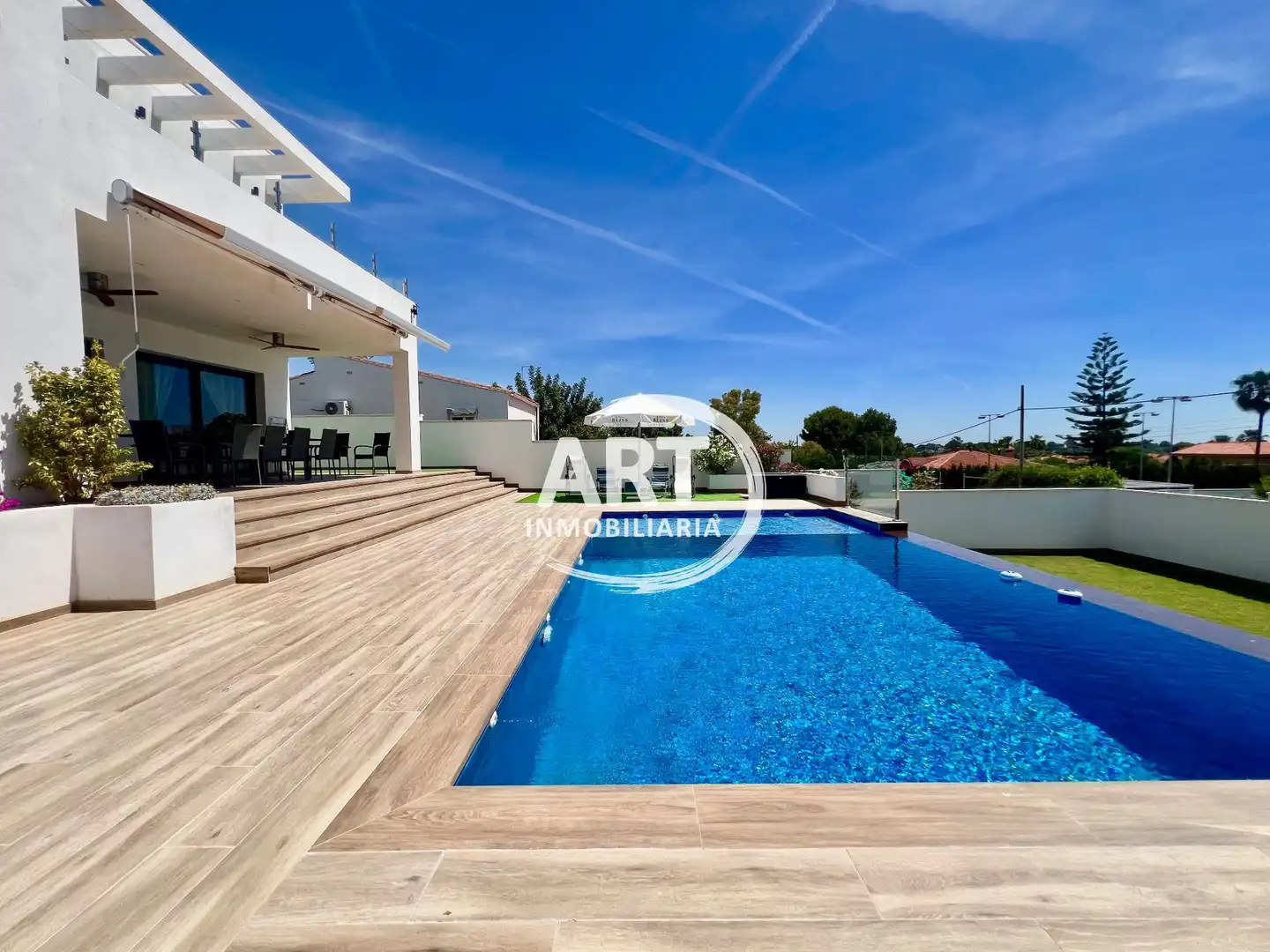 Piscina de Casa o chalet en venta en San Antonio de Benagéber con Aire acondicionado, Calefacción y Jardín privado