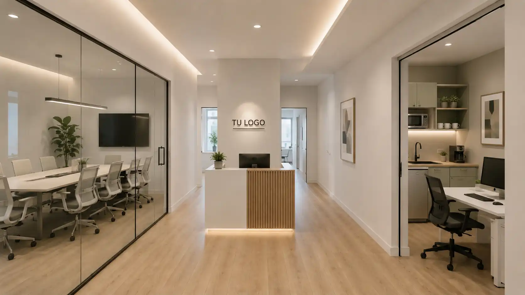 Büro zur Miete in Barcelona mit Klimaanlage, Heizung und Internet