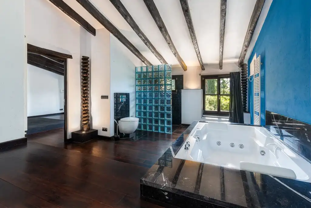 Baño de Finca rústica en venta en Pollença con Aire acondicionado