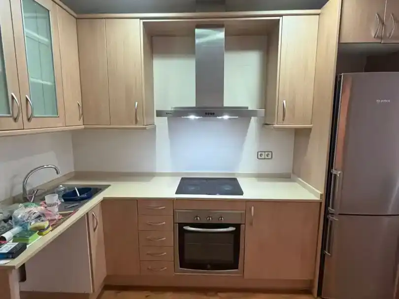 Cuina de Apartament en venda en  Barcelona Capital amb Aire condicionat i Balcó