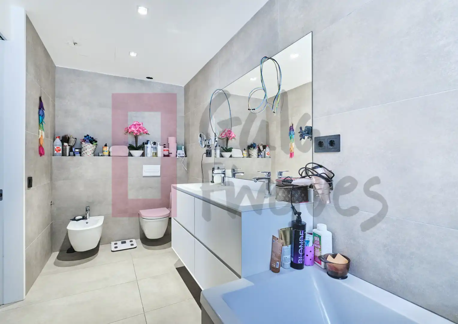 Baño de Casa o chalet en venta en Barcelona con Aire acondicionado, Calefacción y Parquet