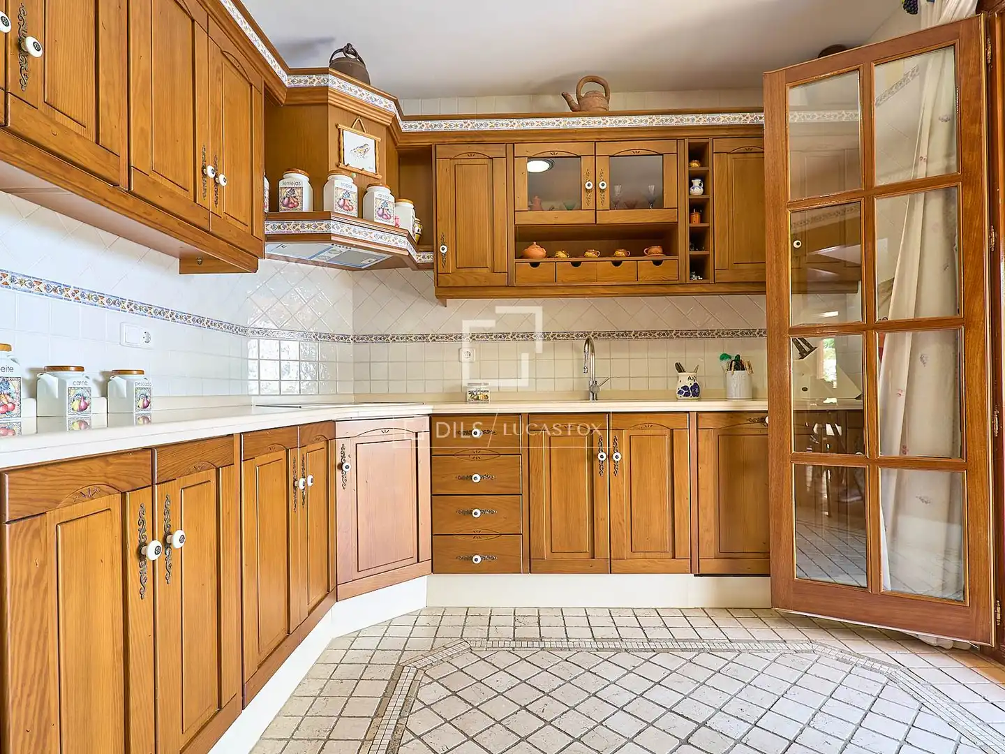 Cocina de Casa o chalet en venta en Cullera con Aire acondicionado, Calefacción y Jardín privado