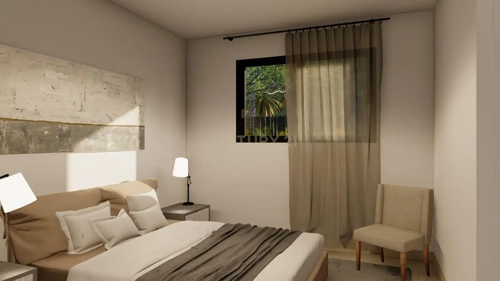 Schlafzimmer von Erdgeschoss zum Verkauf in Sabadell