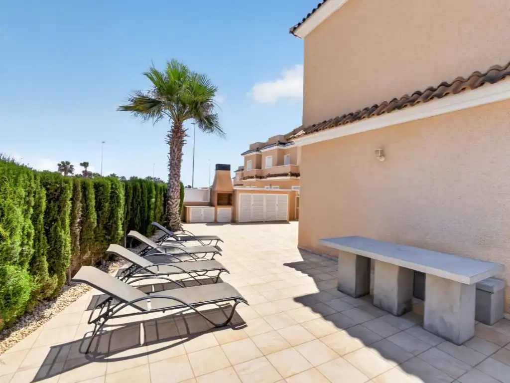 Terraza de Casa adosada en venta en Orihuela con Aire acondicionado, Jardín privado y Terraza