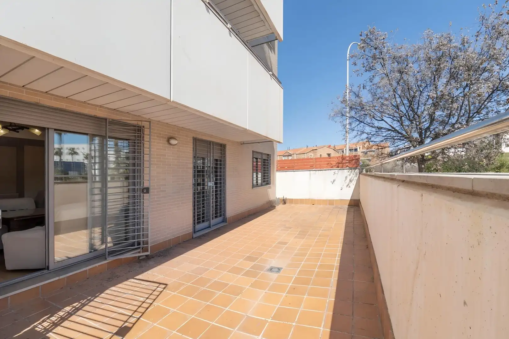 Terrace of Flat for sale in Granada  with Air Conditioner, Heating and Private garden