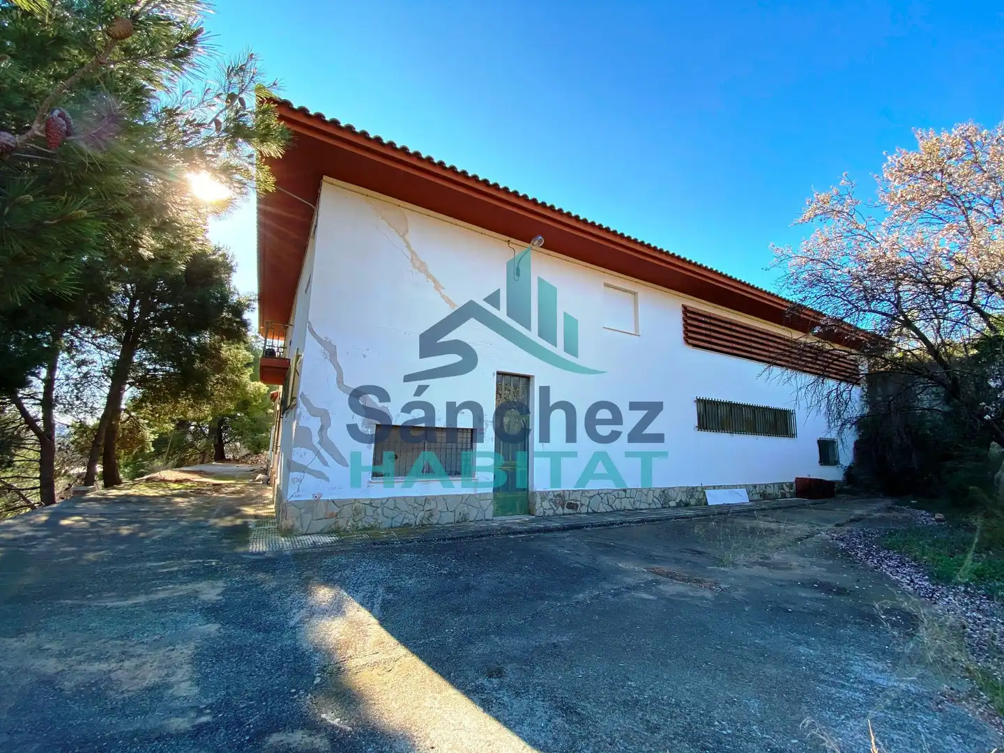 Exterior view of Industrial buildings for sale in Chelva