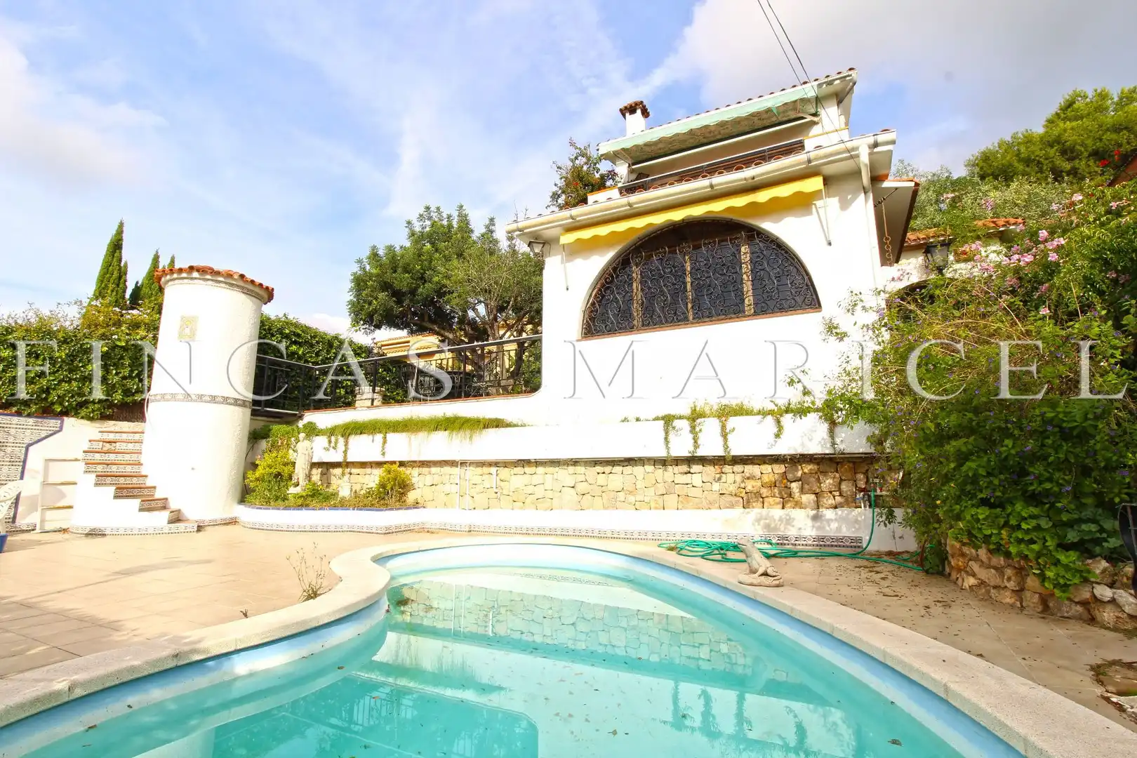 Piscina de Casa o chalet en venta en Sitges con Aire acondicionado, Calefacción y Jardín privado