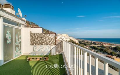Terrace of Single-family semi-detached for sale in Sitges  with Terrace, Storage room and Swimming Pool