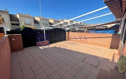 Exterior view of Single-family semi-detached for sale in Cáceres Capital  with Air Conditioner