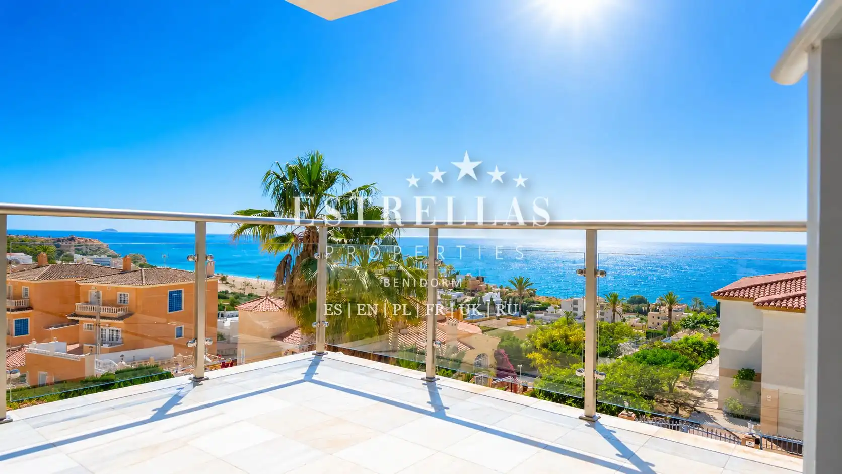 Terraza de Casa o chalet en venta en Villajoyosa / La Vila Joiosa con Aire acondicionado, Jardín privado y Terraza