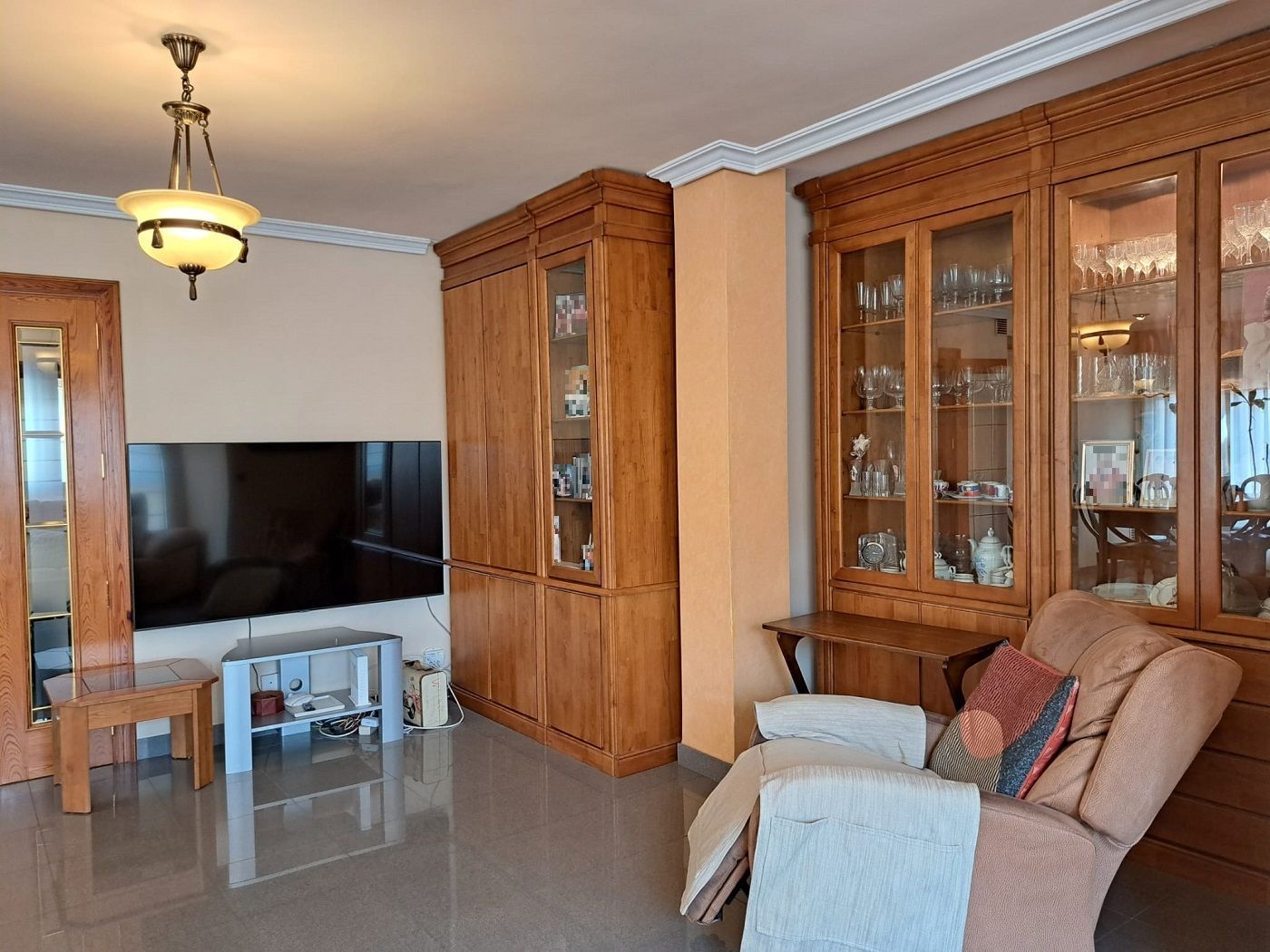 Living room of Attic for sale in  Murcia Capital  with Air Conditioner, Heating and Terrace