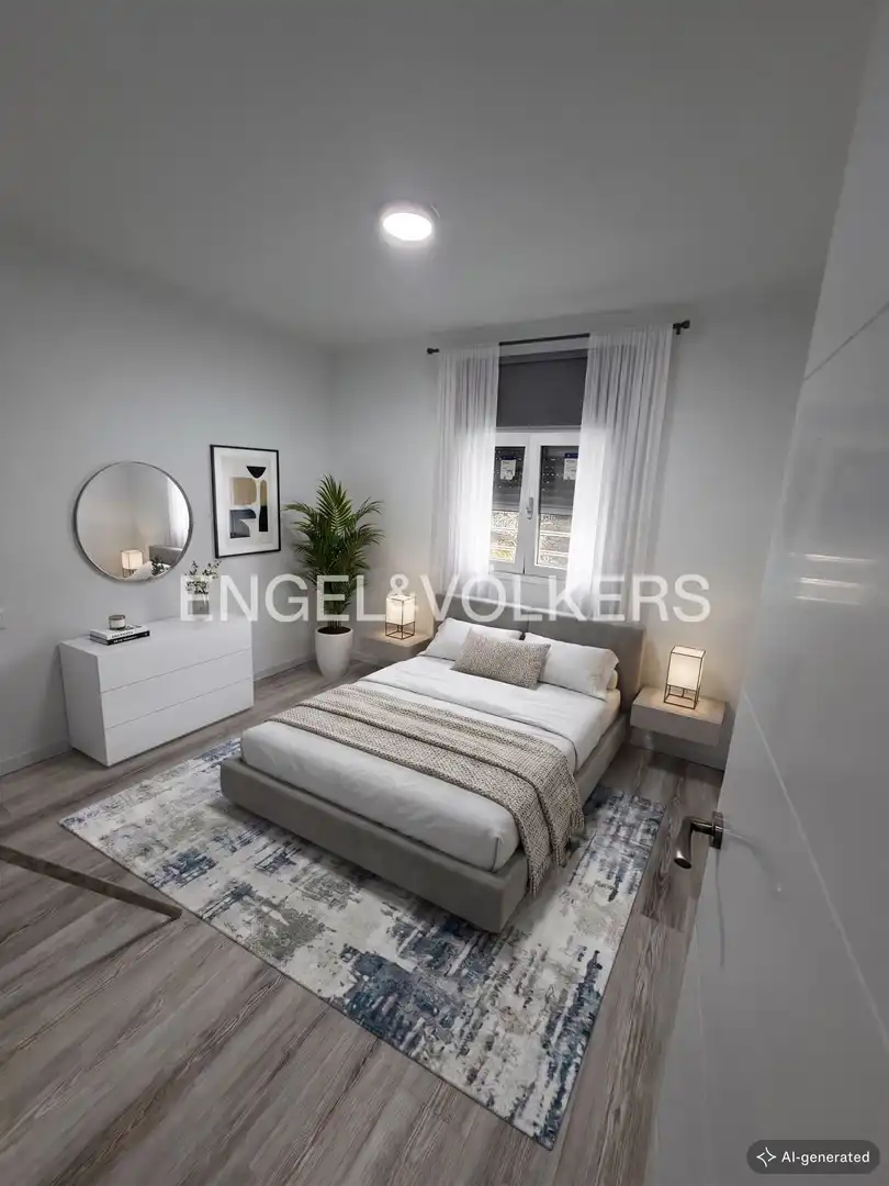Bedroom of Apartments for sale in  Madrid Capital  with Heating