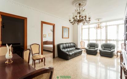 Living room of Flat for sale in  Almería Capital  with Furnished