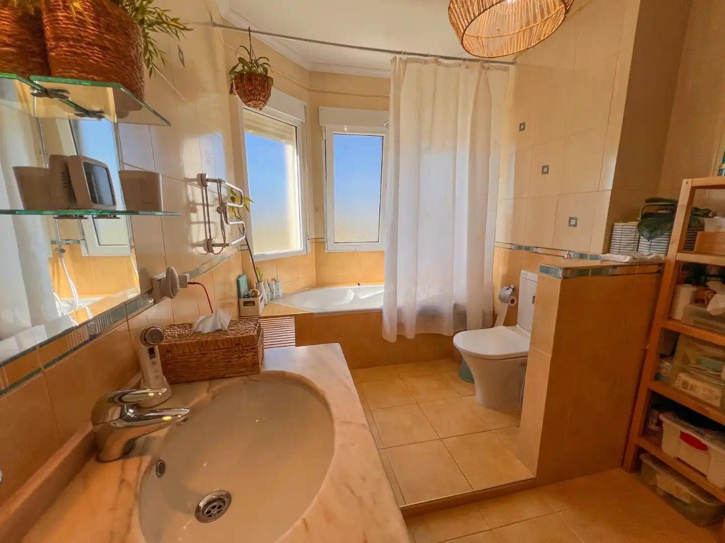 Baño de Casa o chalet en venta en Rojales con Aire acondicionado, Calefacción y Jardín privado
