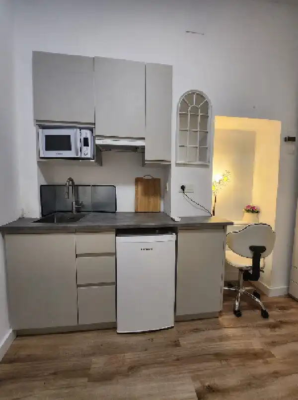 Küche von Wohnung zum Verkauf in Alicante / Alacant mit Klimaanlage